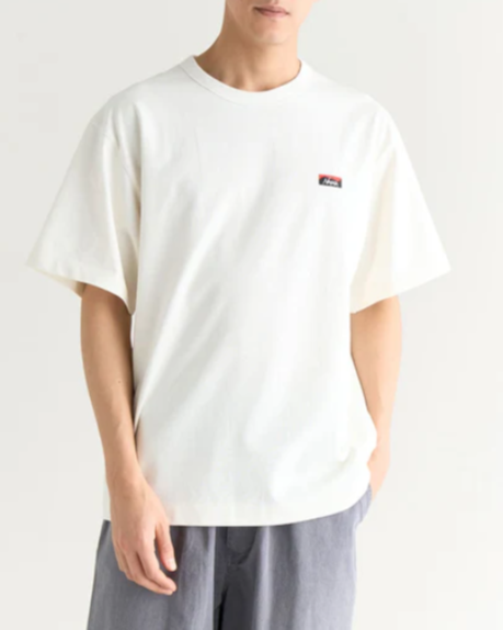 NANGA / ECO HYBRID BOX LOGO EMBROIDERY TEE