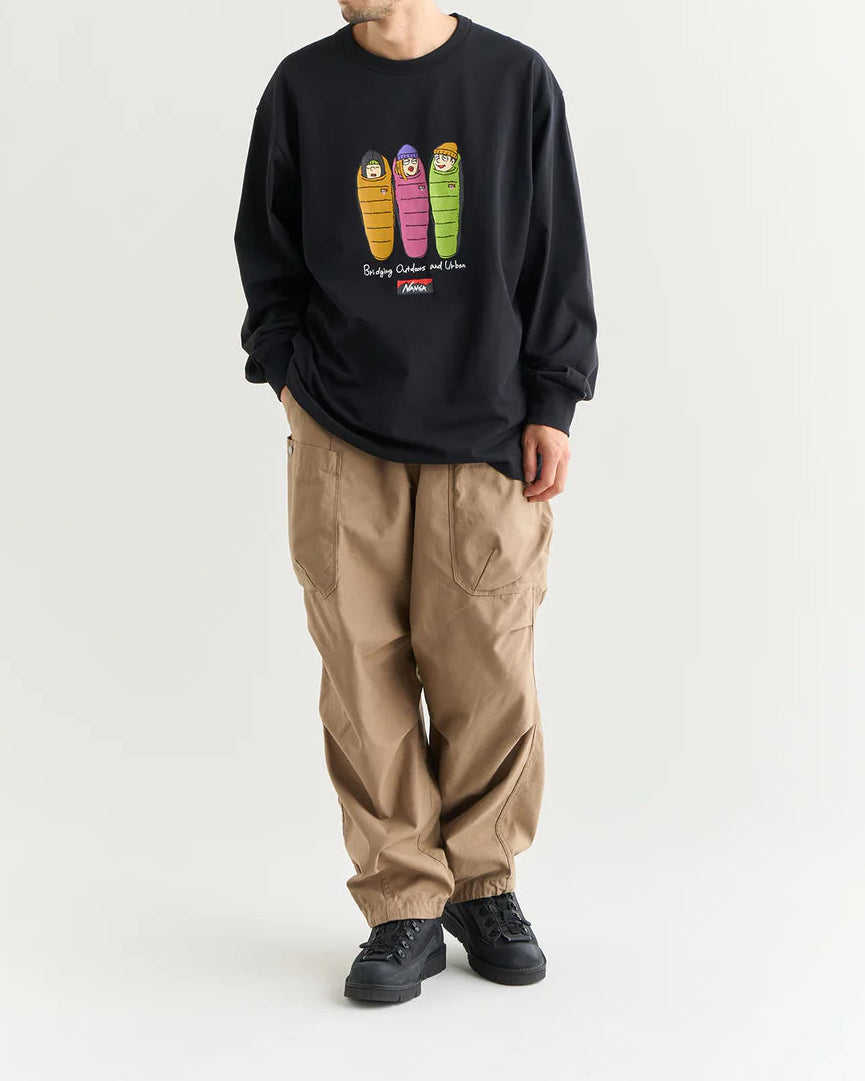 NANGA / BACK SATIN EASY CARGO PT