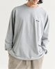 NANGA / ECO HYBRID BOX LOGO EMBROIDERY L/S TEE(UNISEX)