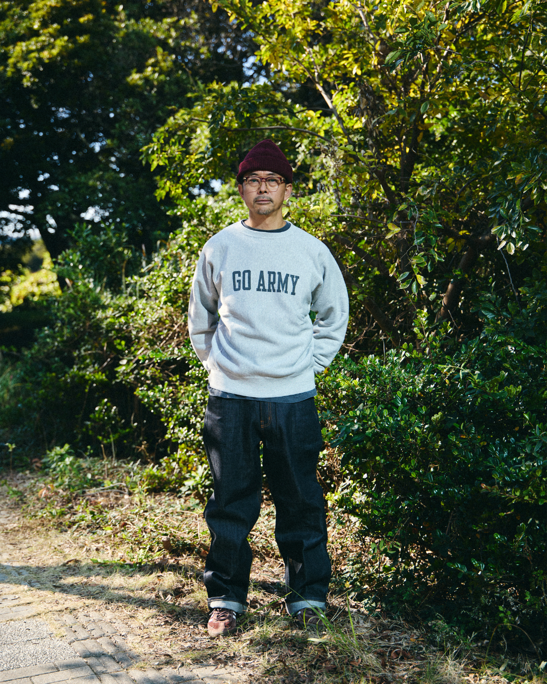 BUZZ RICKSON'S / GO ARMY SWEAT