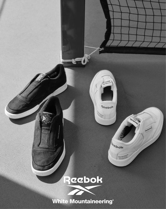 White Mountaineering / WM×REEBOK CLUB C 85 VINTAGE SLIP-ON