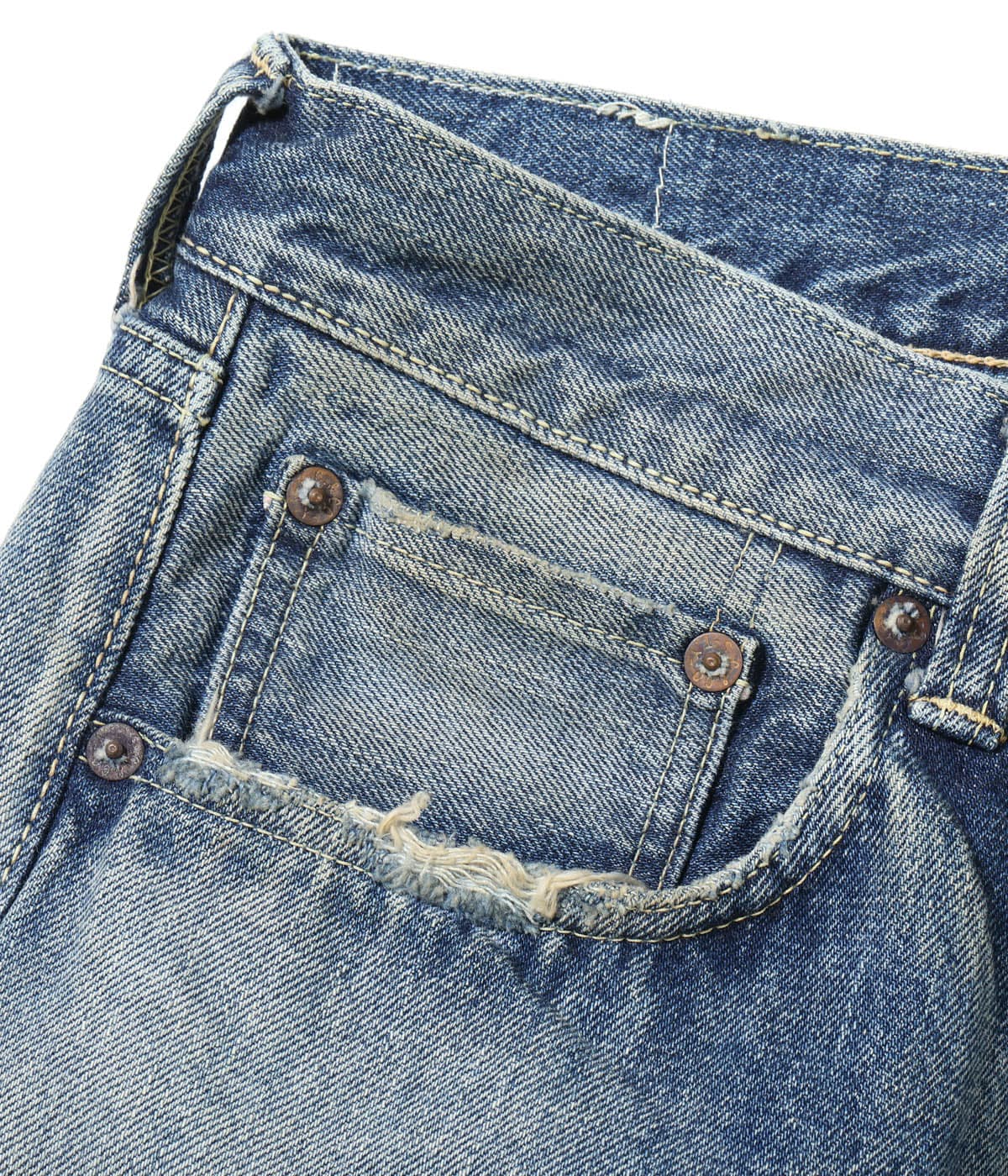 SUGAR CANE / DENIM 1947 MODEL REMAKE AGED