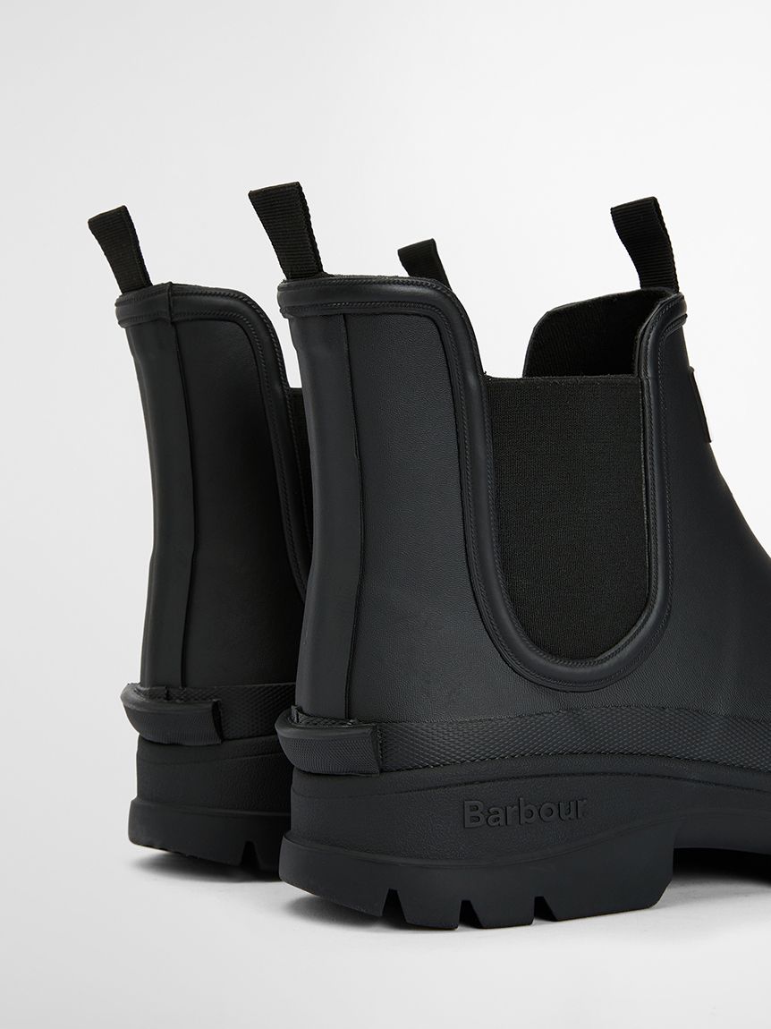 Barbour / Nimbus サイドゴア ショート レインブーツ（メンズ）