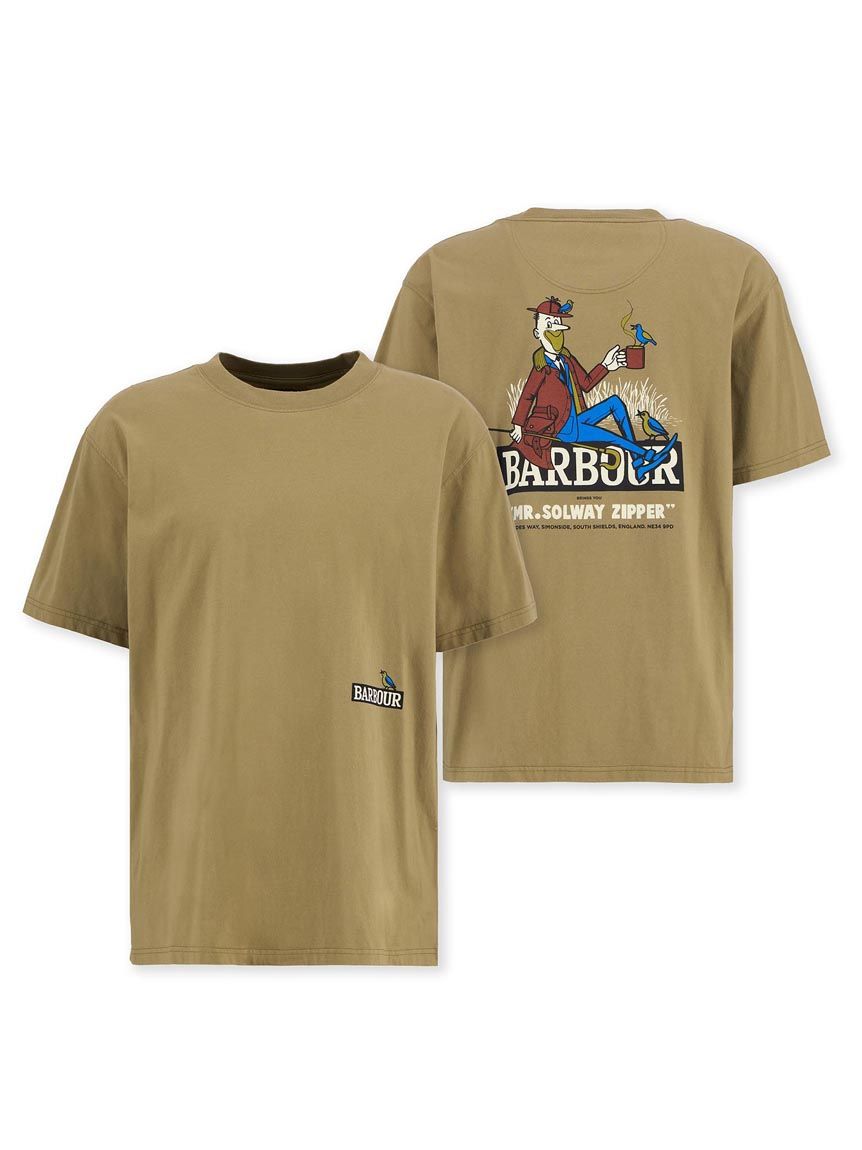 Barbour / “Heritage + / ヘリテージ プラス”Campbell Tシャツ