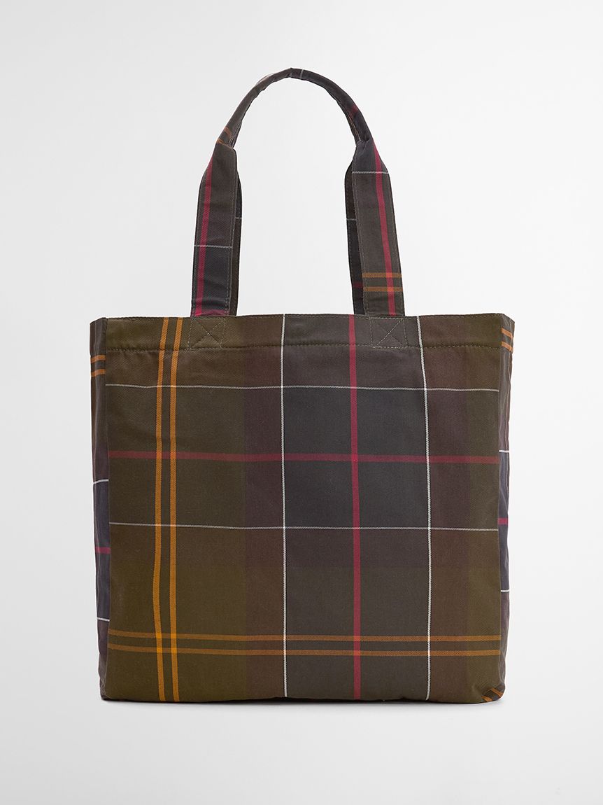 Barbour / telfield tartan tote bag