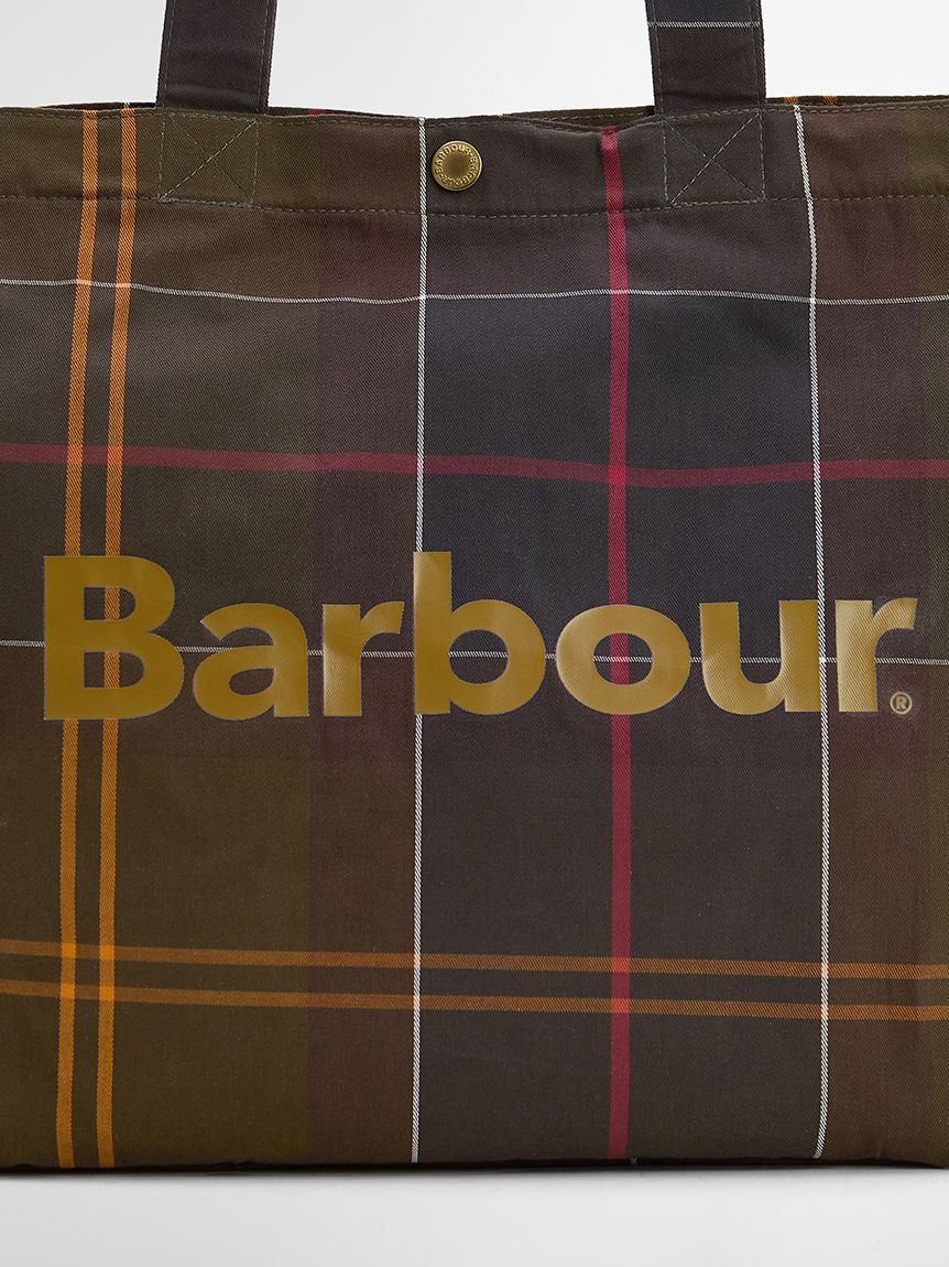 Barbour / telfield tartan tote bag