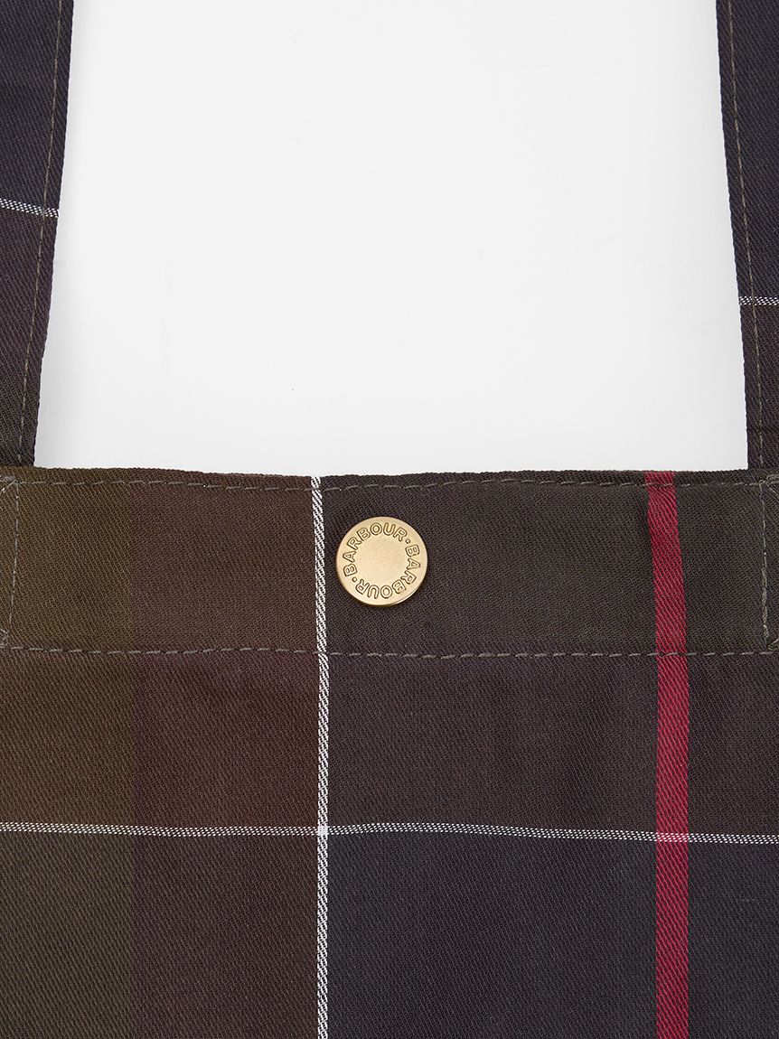 Barbour / telfield tartan tote bag