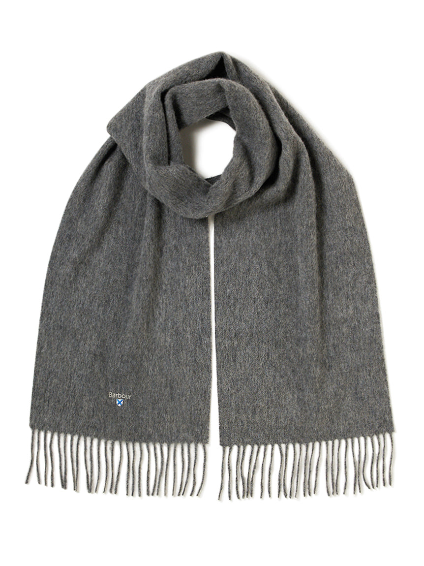 Barbour / plain lambswool scarf