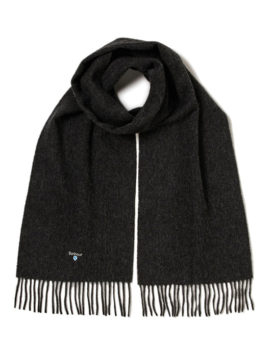 Barbour / plain lambswool scarf
