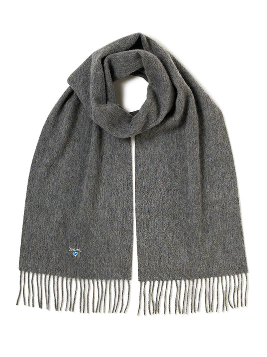 Barbour / plain lambswool scarf