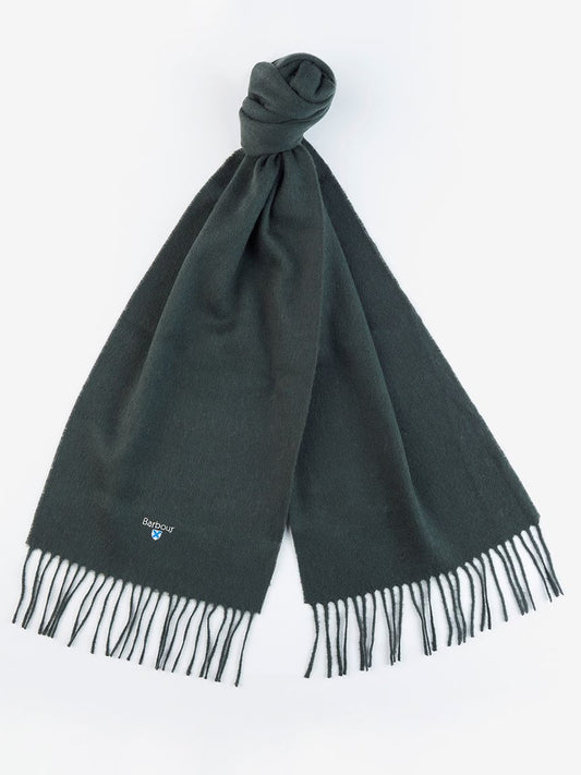 Barbour / plain lambswool scarf