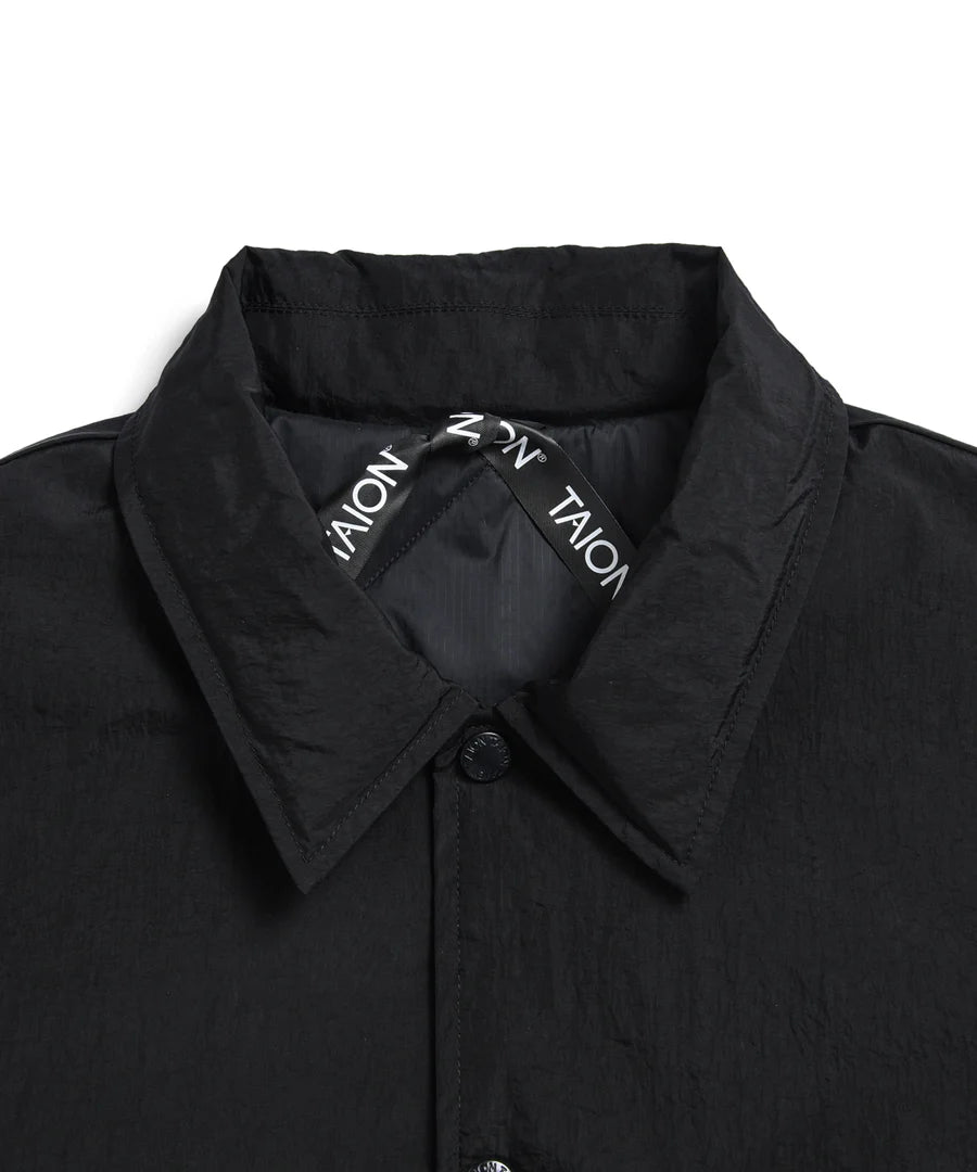 TAION / REVERSIBLE COACH DOWN JACKET