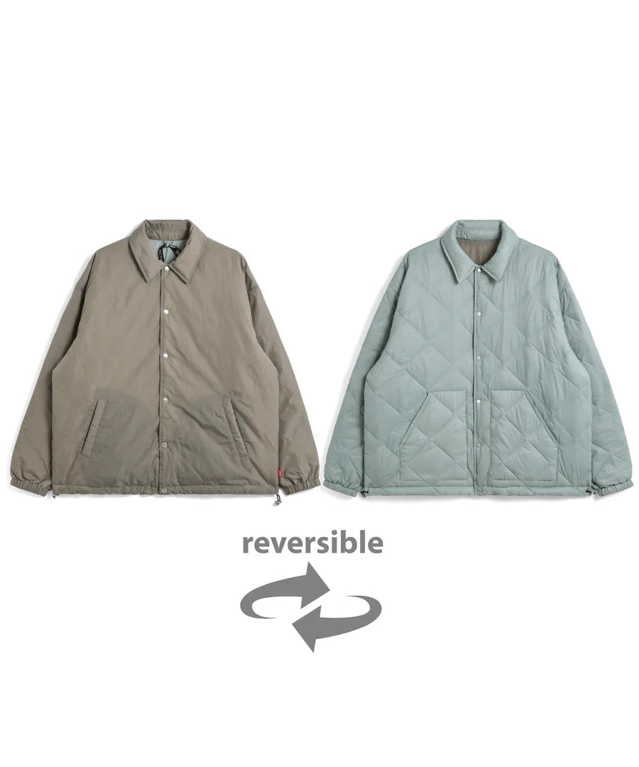 TAION / REVERSIBLE COACH DOWN JACKET