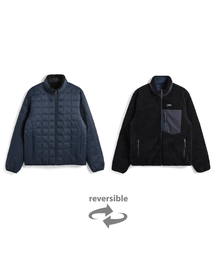 TAION / 【UNISEX】マウンテン リバーシブル ダウン×ボアジャケット(TAION-R102MB)