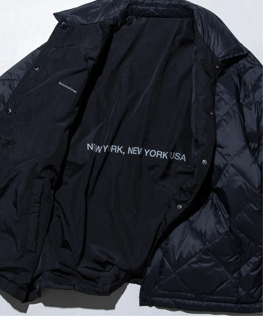 TAION / REVERSIBLE COACH DOWN JACKET