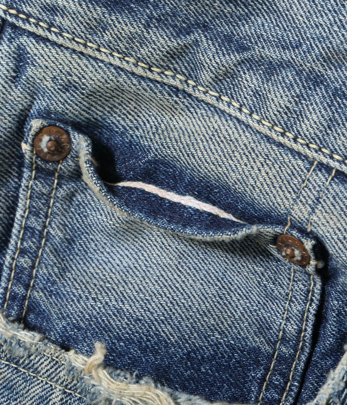 SUGAR CANE / DENIM 1947 MODEL REMAKE AGED