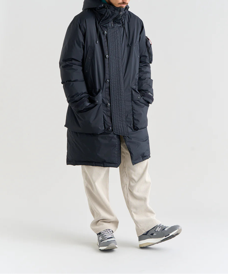 NANGA / AURORA TEX DOWN FIELD HALF COAT