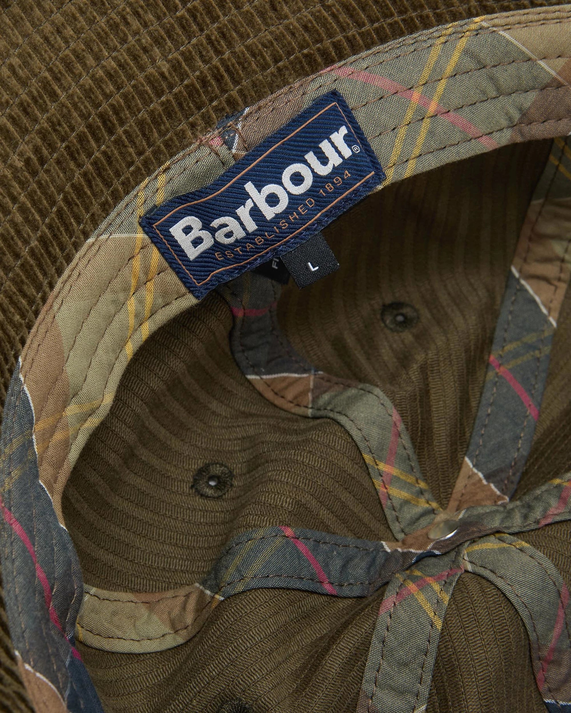 Barbour / westdale cord bucket hat
