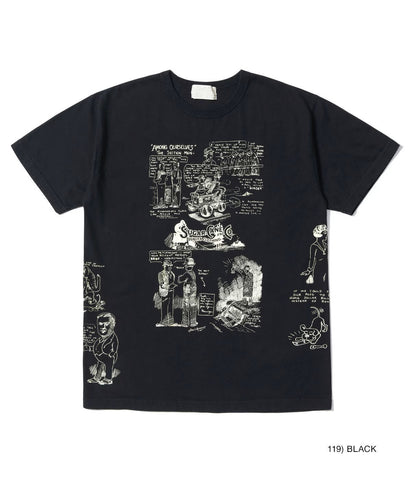 SUGAR CANE / Lot No. SC79584 / 1920's CARTOON T-SHIRT “AMONG OURSELVES”