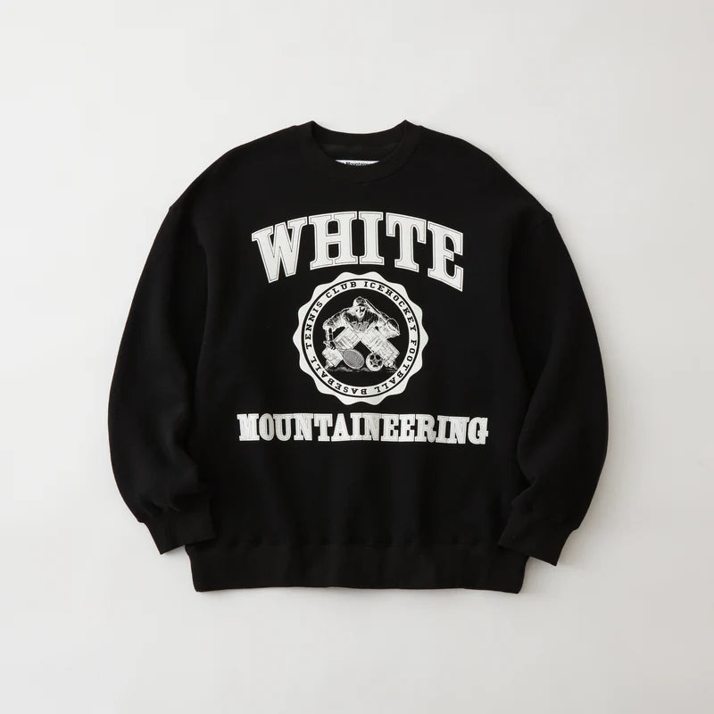 White Mountaineering / COLLEGE LOGO SWEAT SHIRT