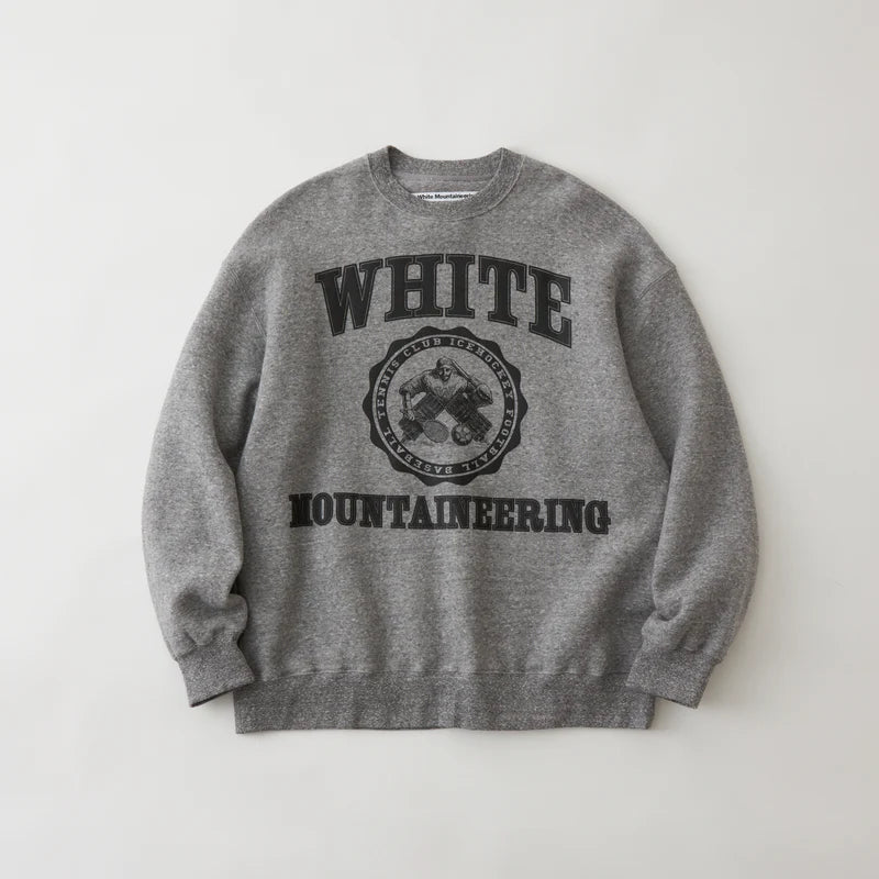 White Mountaineering / COLLEGE LOGO SWEAT SHIRT