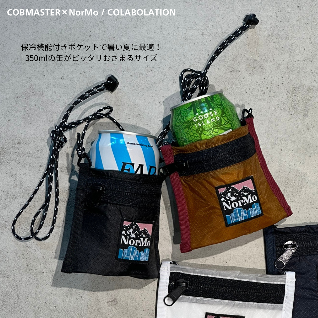 cobmaster× NorMo/別注クージーサコッシュ