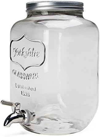 DETAIL / Yorkshire Mason Jar Drink Dispenser -8L/2.1Gallons-