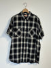 SUGAR CANE / OMBRE CHECK S/S WORK SHIRT