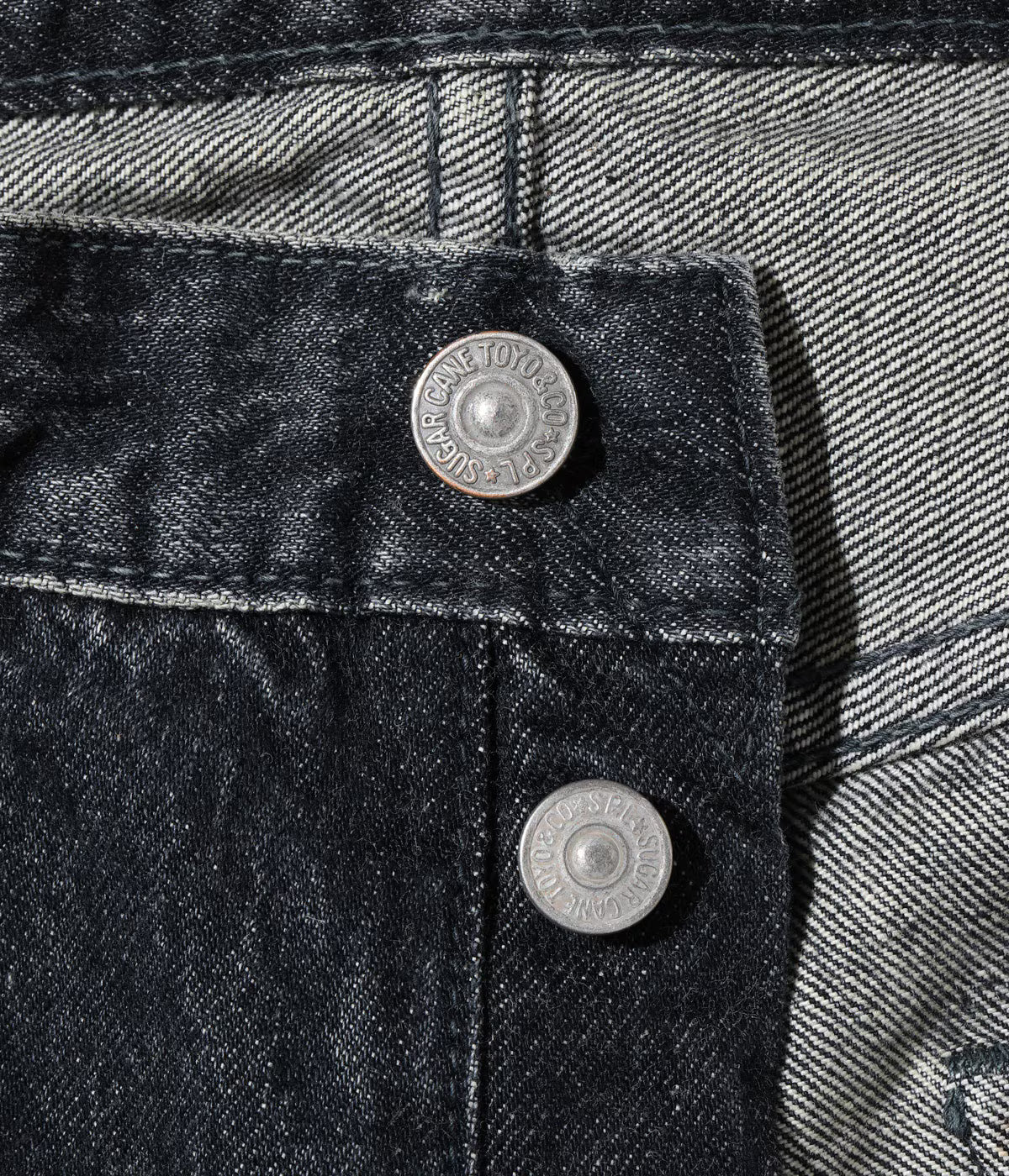 SUGAR CANE / Lot No. SC42460H / 14.25oz. BLACK DENIM 1947 HARD WASH MODEL (REGULAR STRAIGHT)