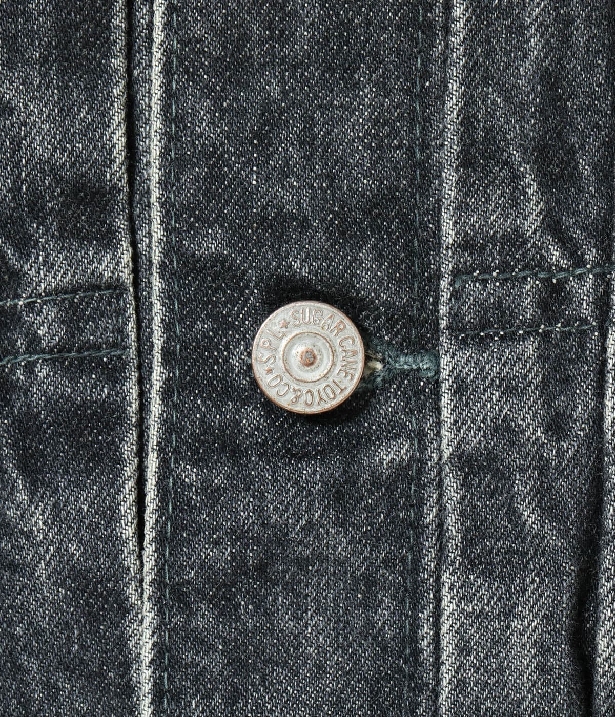 SUGAR CANE / Lot No. SC15650H / 14.25oz. BLACK DENIM JACKET 1953 AGED MODEL