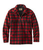 L.L.Bean / Maine Guide Zip Front Jac Shirt With Primaloft Plaid