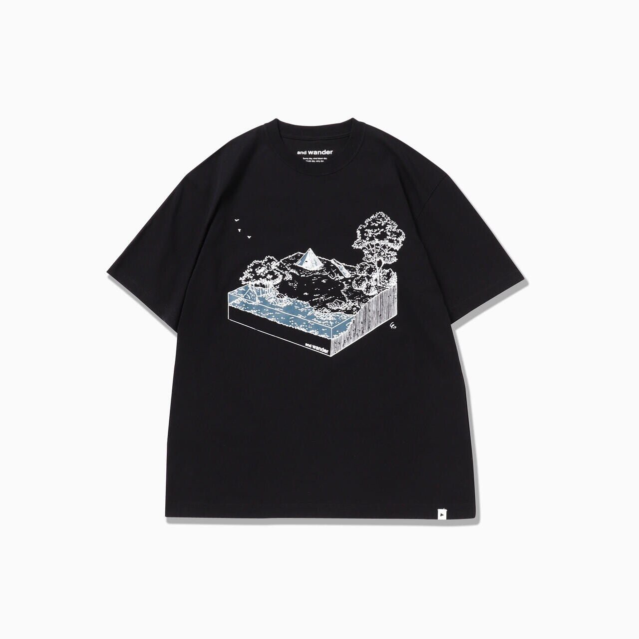 and wander / In the mountain printed T