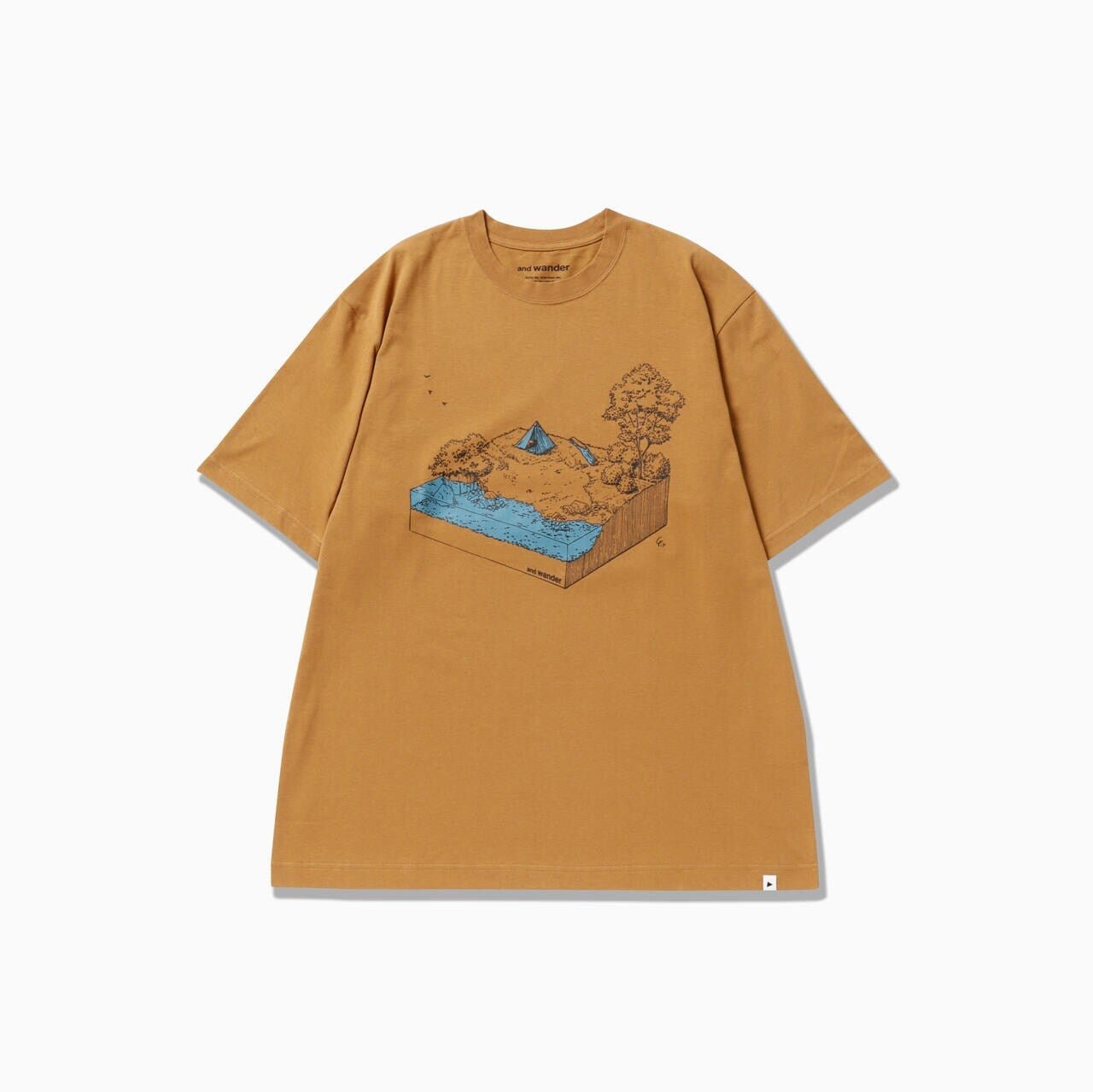 and wander / In the mountain printed T