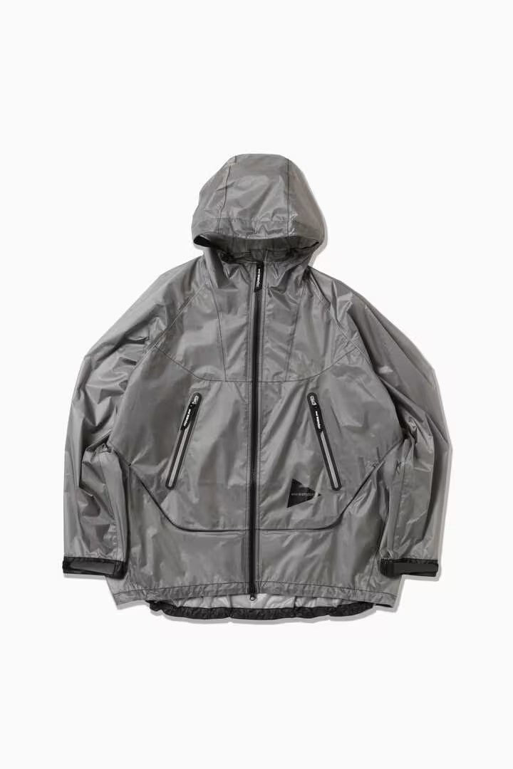 and wander / sheer loose fitting rain jacket