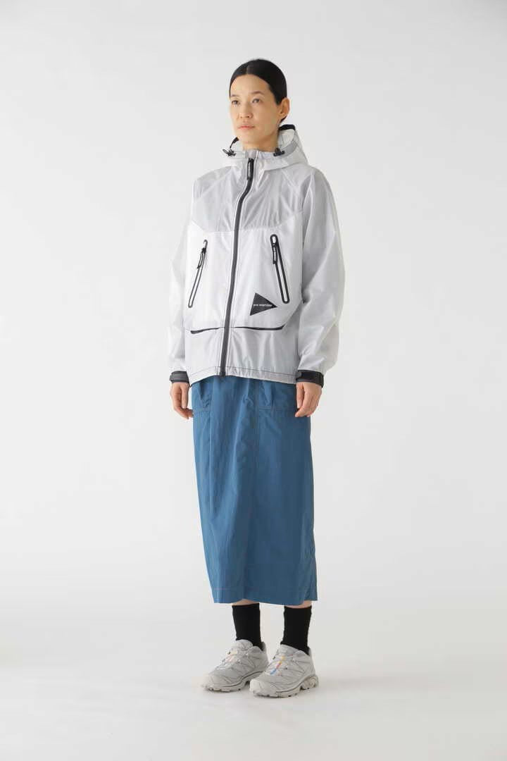 and wander / sheer loose fitting rain jacket