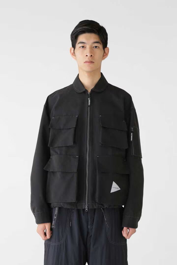 and wander / C/PE twill field jacket