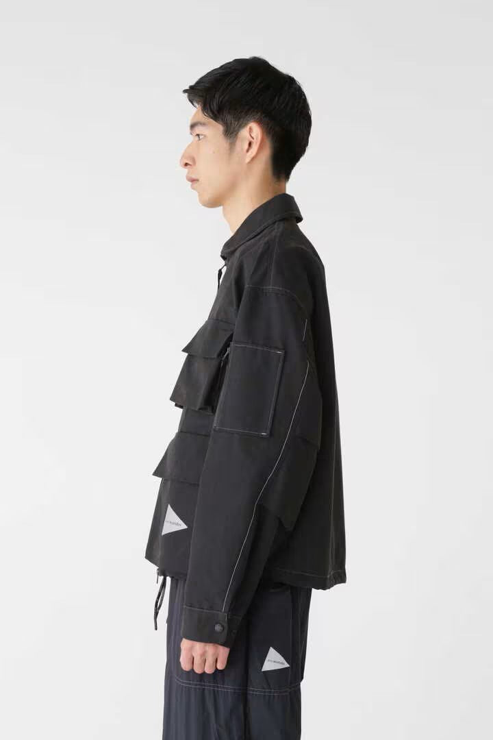 and wander / C/PE twill field jacket