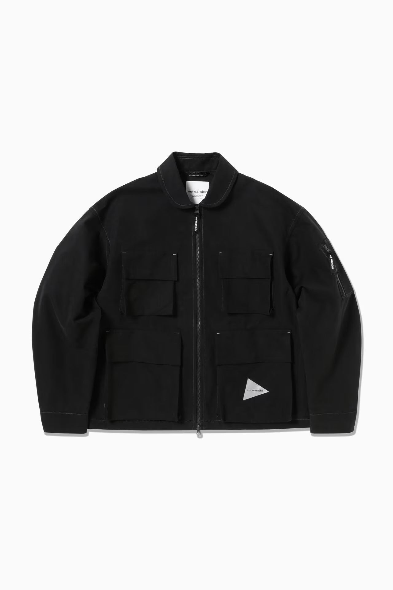 and wander / C/PE twill field jacket