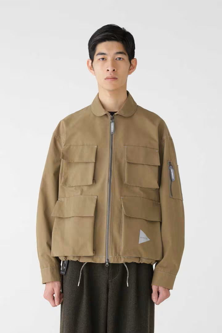 and wander / C/PE twill field jacket