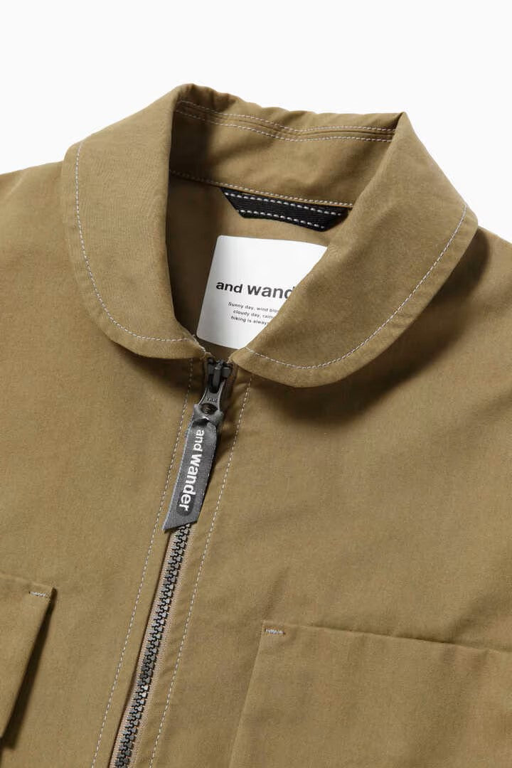 and wander / C/PE twill field jacket