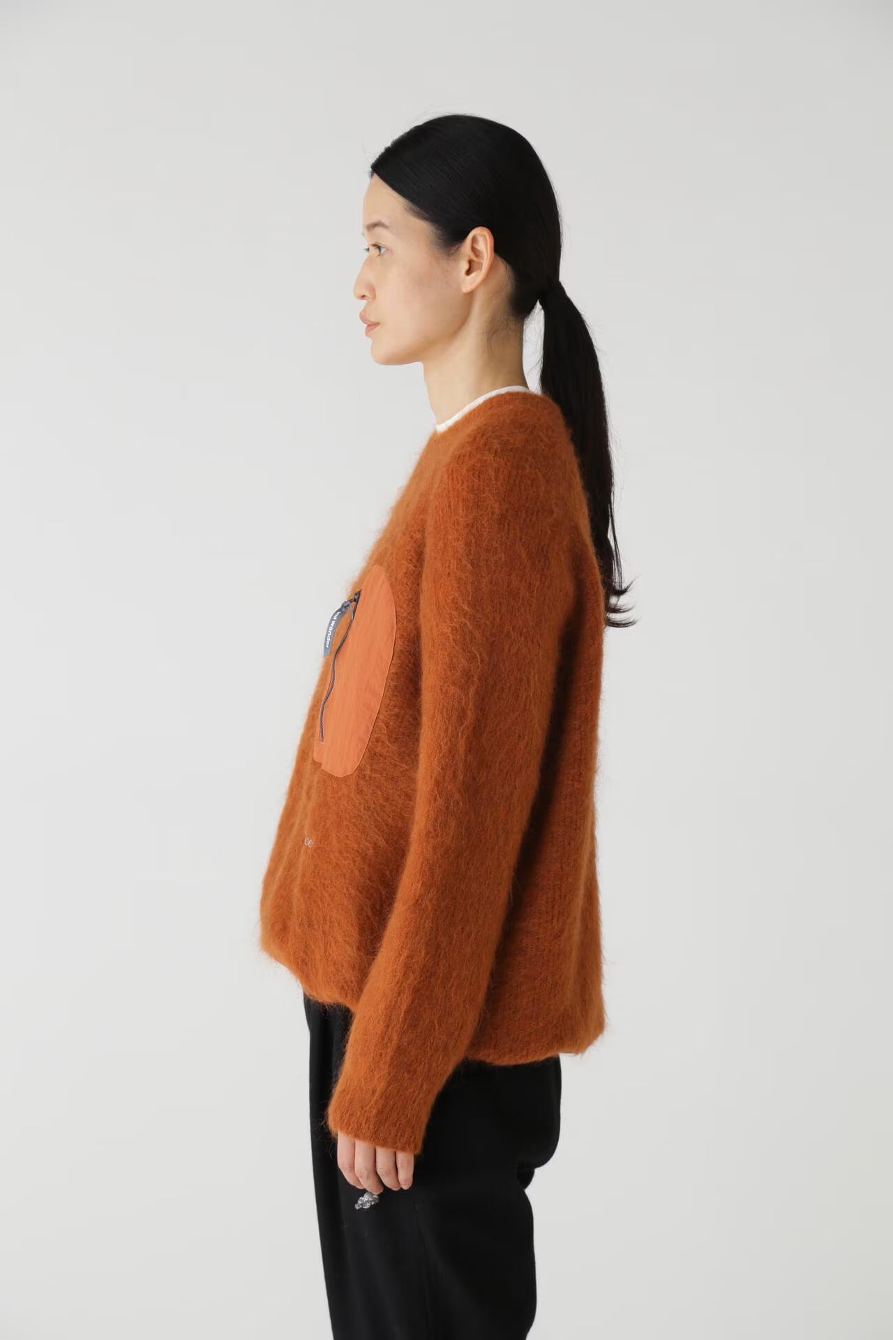 and wander / mohair wool sweater