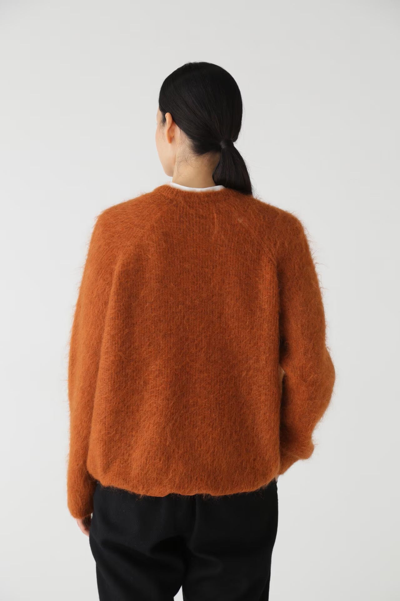 and wander / mohair wool sweater