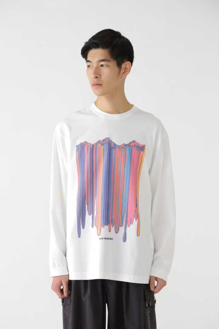 and wander / mirror printed LS T