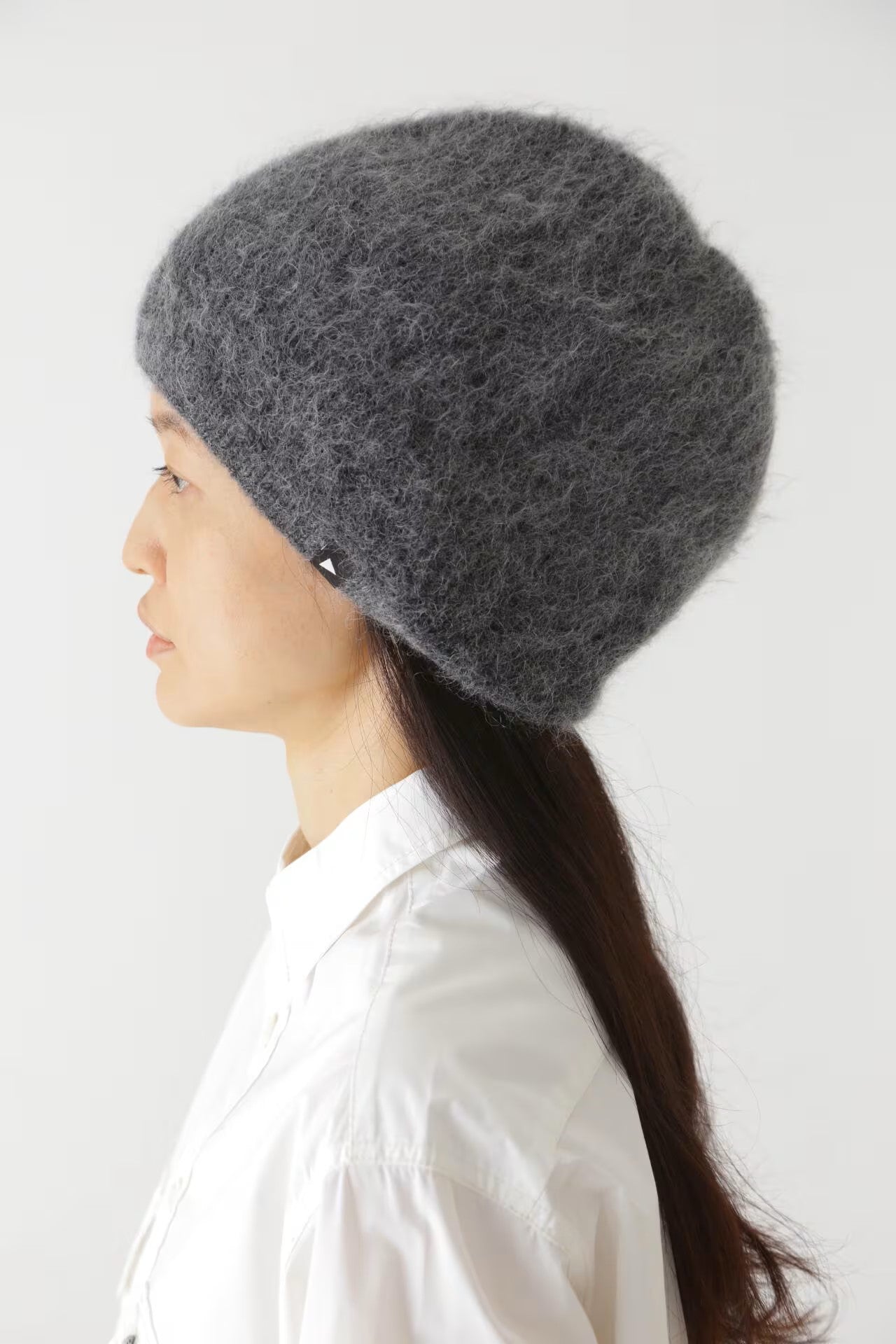 and wander / mohair wool knit cap