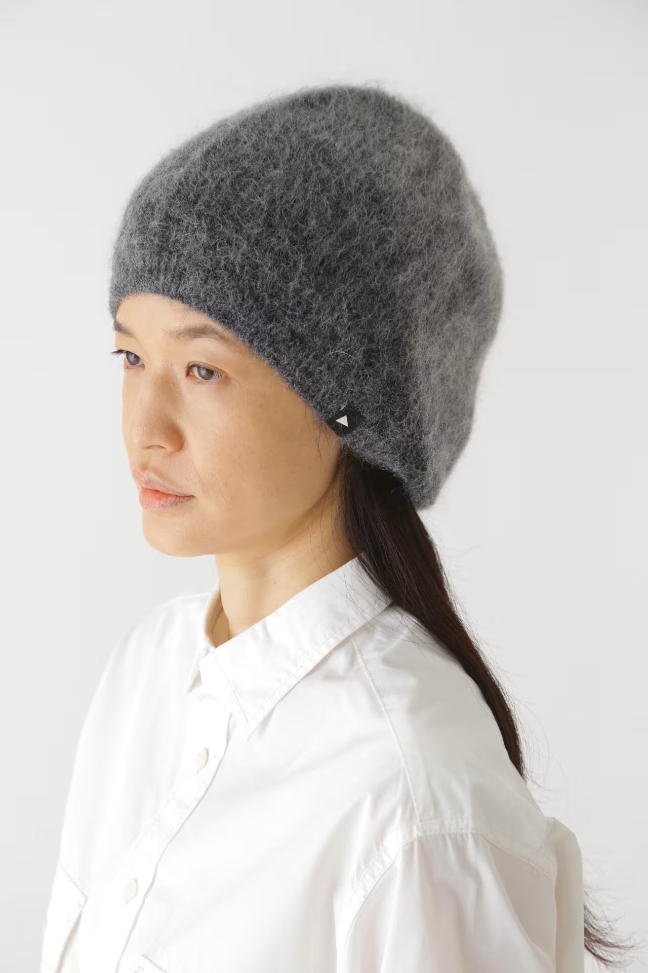 and wander / mohair wool knit cap