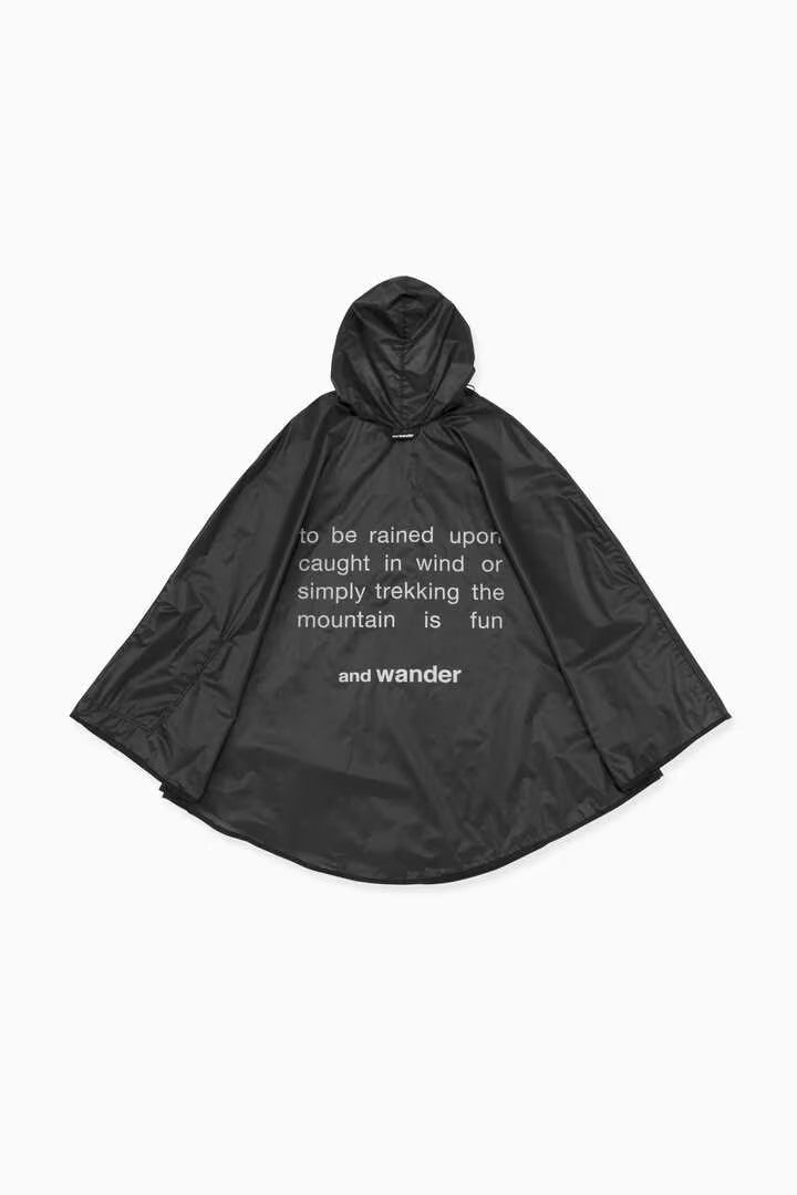 and wander / sil poncho