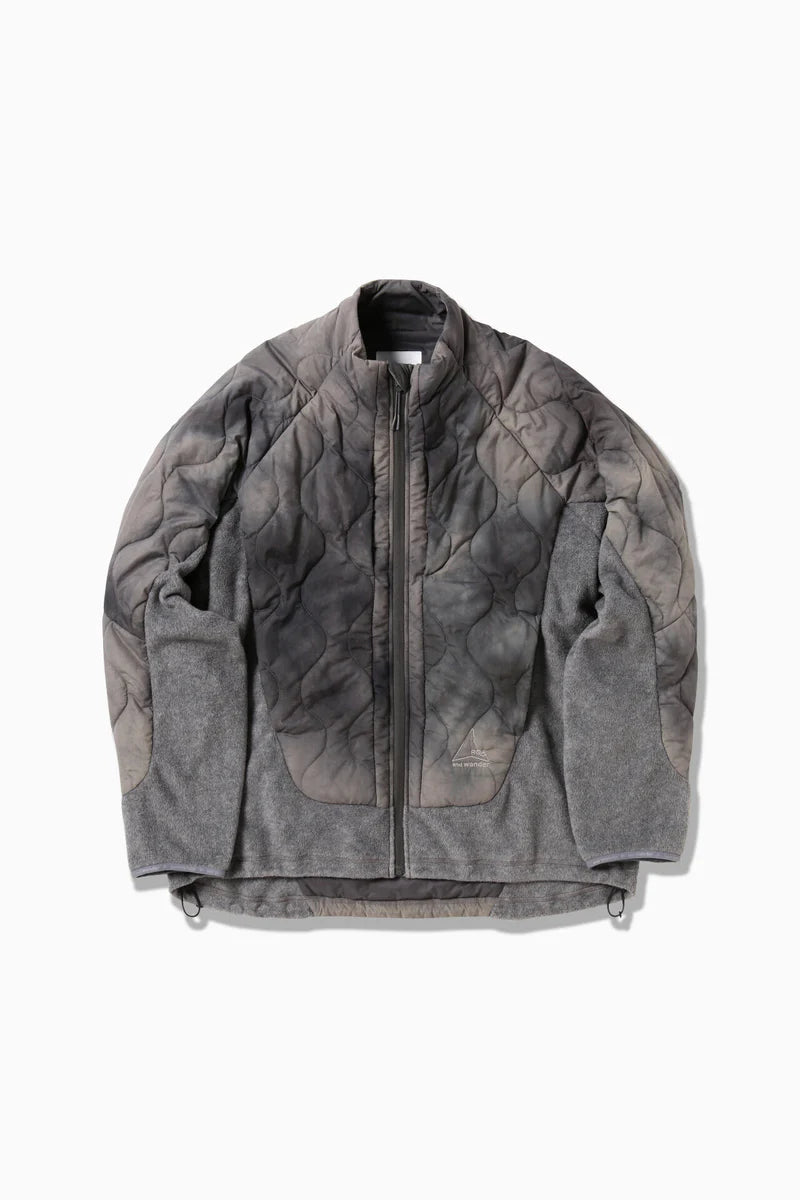 and wander / ROA x and wander quilting fleece jacket