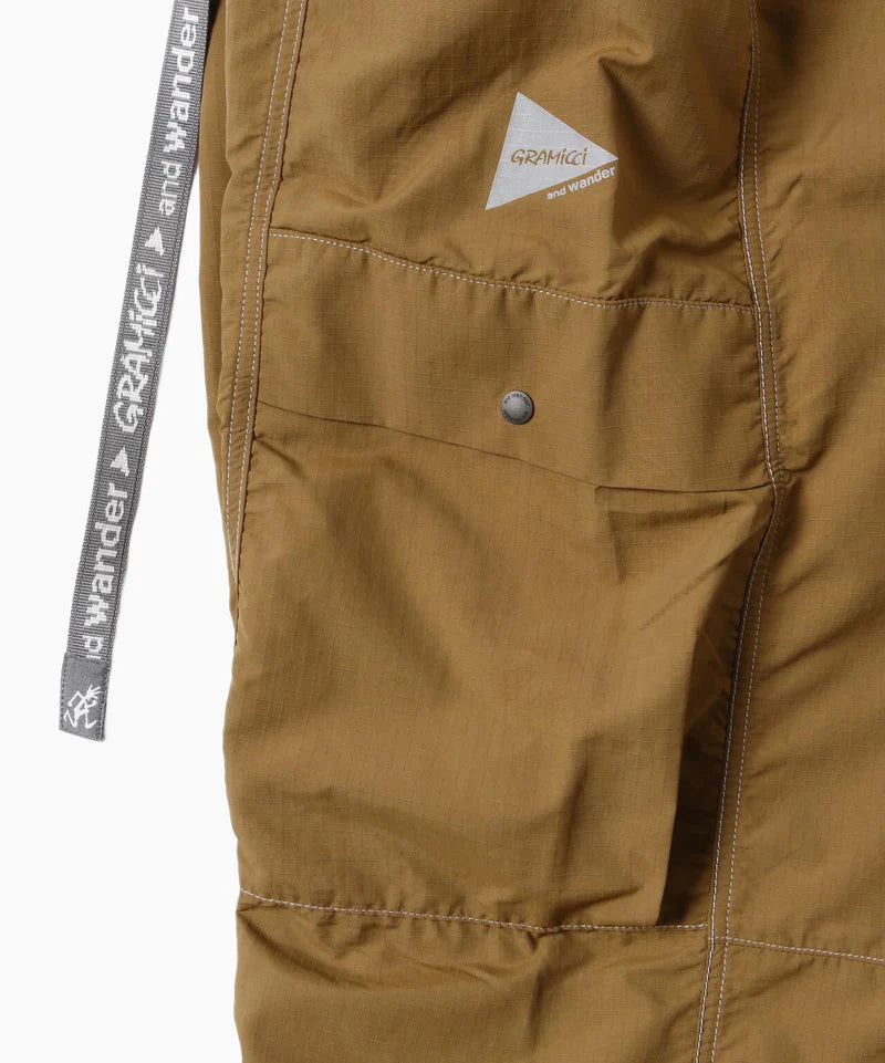 and wander / GRAMICCI × and wander ripstop voyager pants