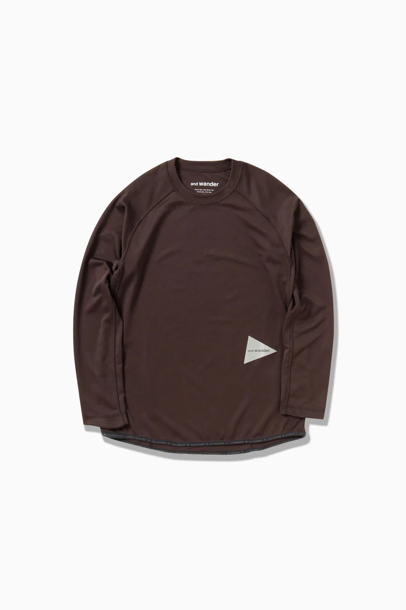 and wander / dry jersey raglan LS T