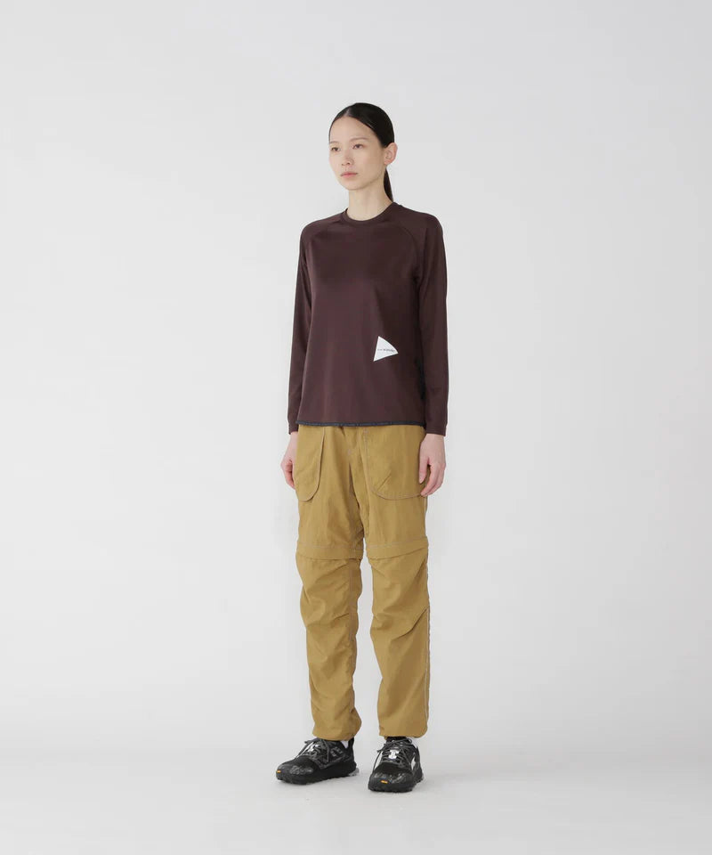and wander / dry jersey raglan LS T